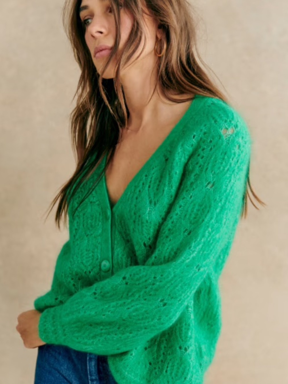 Sezane JOIA Cardigan NWT **Rare** - Picture 2 of 12